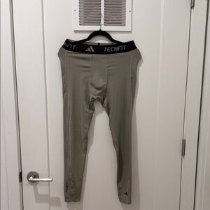 Adidas Techfit Olive Leggings